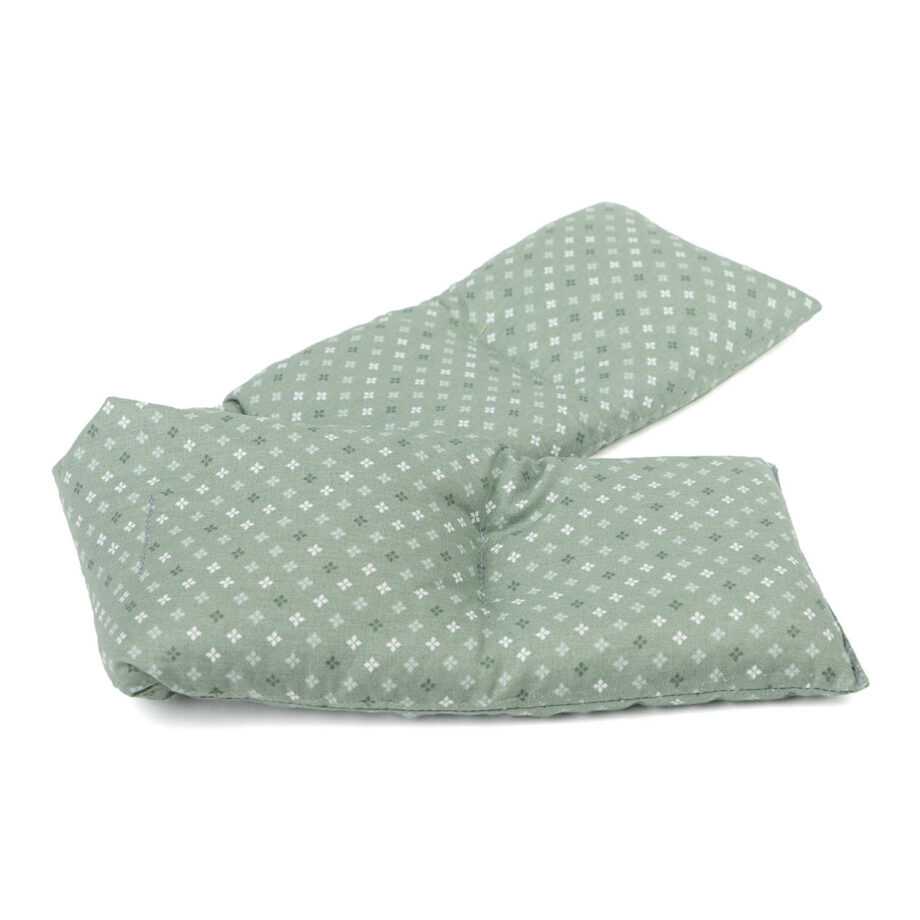 coussin grains de ble 5 chambres vert