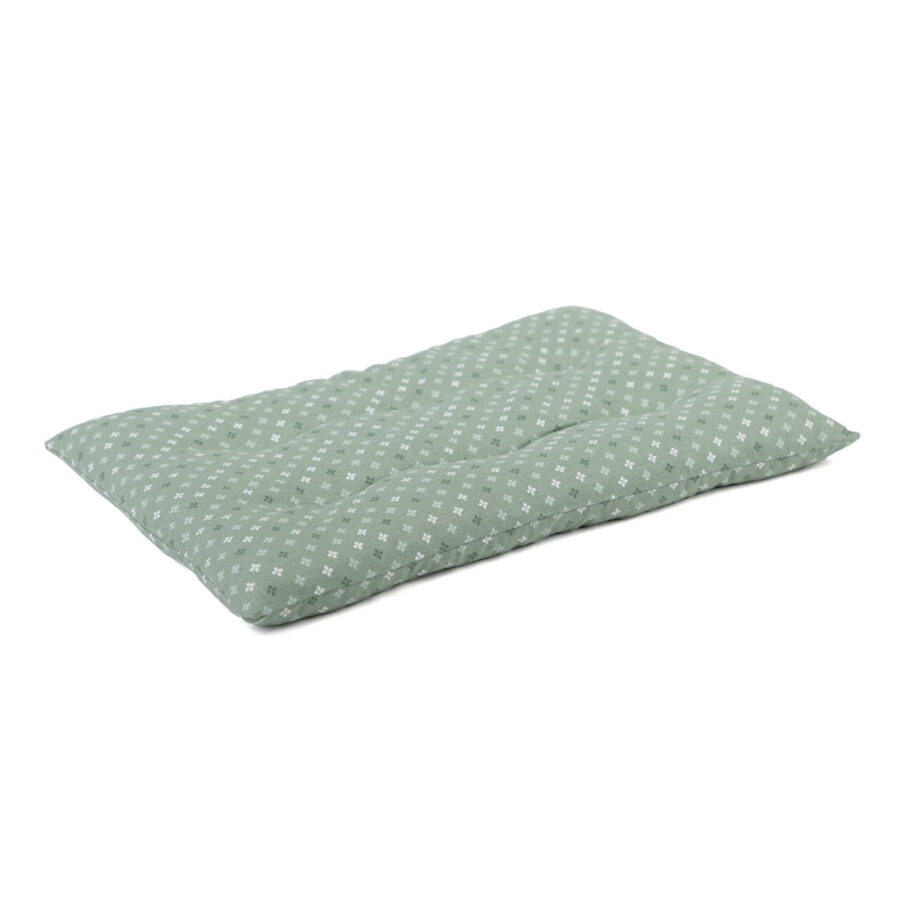 coussin grains de ble 3 chambres vert