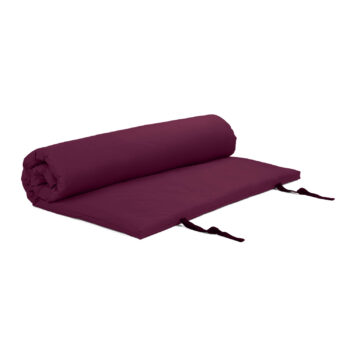 futon de massage shiatsu aubergine