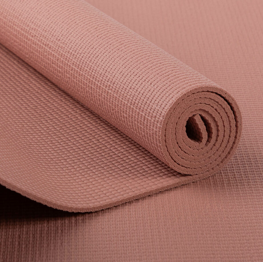 tapis de yoga asana rose