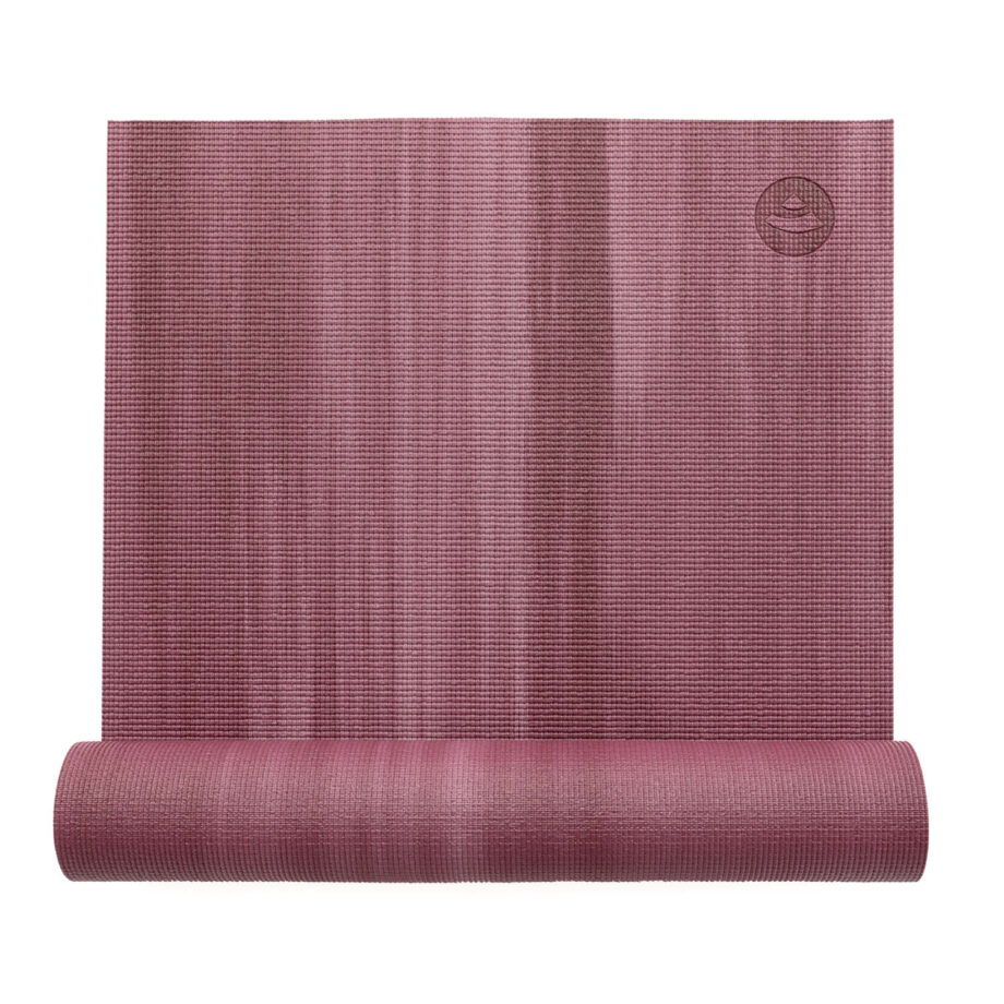 tapis de yoga ganges aubergine