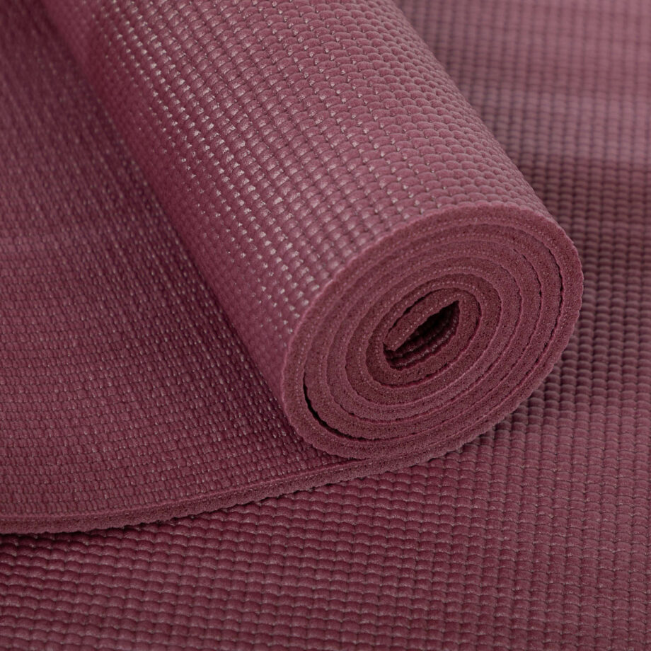 tapis de yoga ganges aubergine