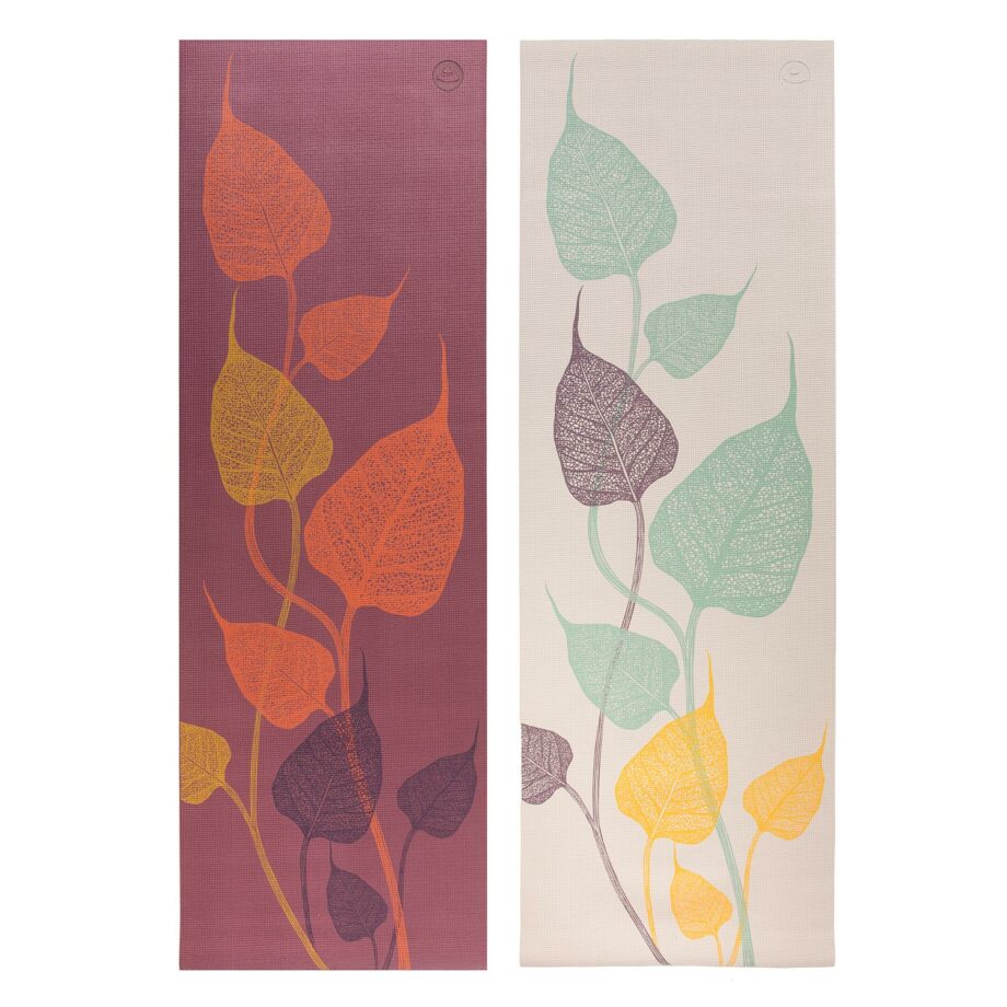 tapis de yoga leaves 3c